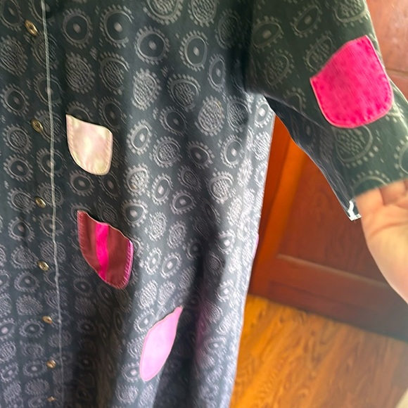 VINTAGE Marimekko Pocket Dress, Size M - Picture 3 of 6